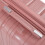 Living And Home (Rose Gold) 4PCS Lockable Travel Suitcase Set 6