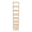 Living And Home (Light Brown, 8-Tier) Bamboo Folding Shoe Rack 5