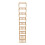 Living And Home (Light Brown, 9-Tier) Bamboo Folding Shoe Rack 5