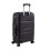 Living And Home (Black) 4PCS Lockable Travel Suitcase Set 4