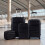 Living And Home (Black) 4PCS Lockable Travel Suitcase Set 1