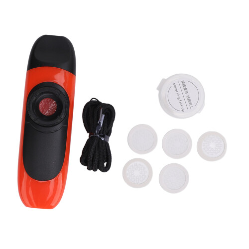 Orange ABS Kazoo-Flöte mit 5 Diaphragmen 2