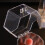 Transparenter staubdicht Kunststoff-Pinselhalterdeckel 8
