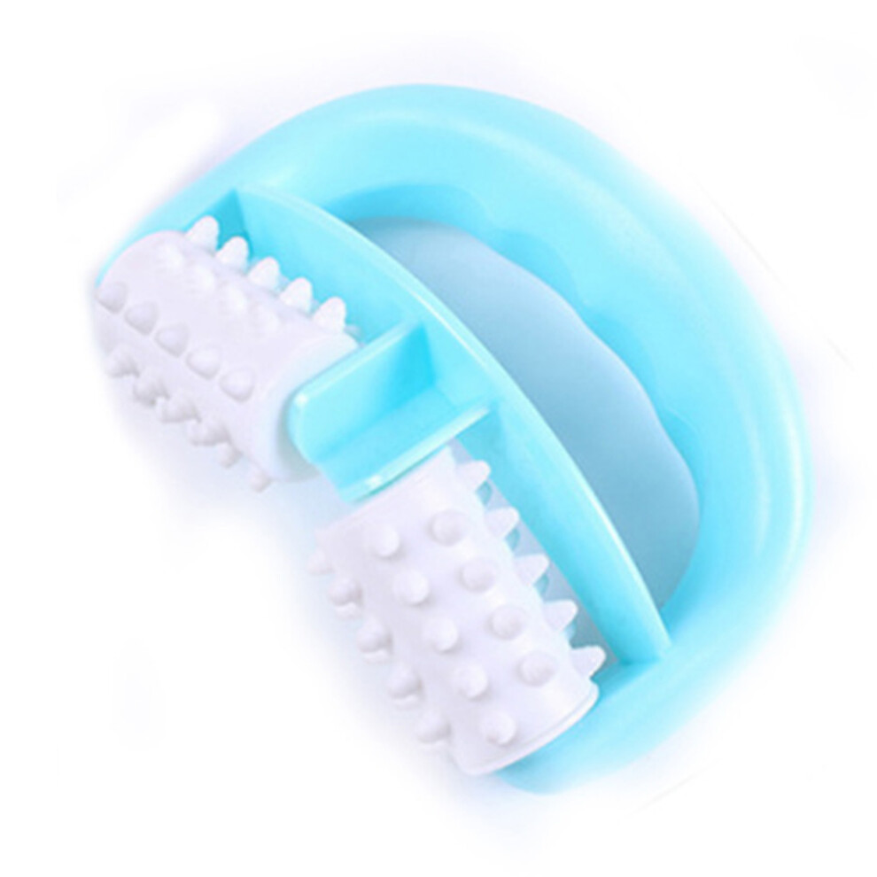 Fascia Release Massage Roller Manual Deep Tissue Massage Tool with 2 Rollers for Neck Shoulder Legs