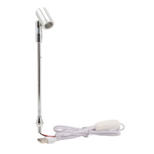 USB-Aluminium-LED-Spotlight 20cm, Weißes Licht, Energiesparend