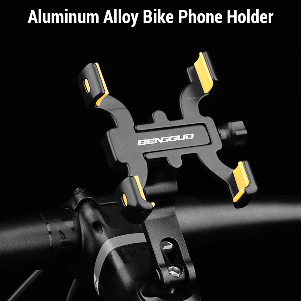 Telescopic Phone Mount Cycle Phone Holder Aluminum Alloy Bike Phone Holder 8411313887226