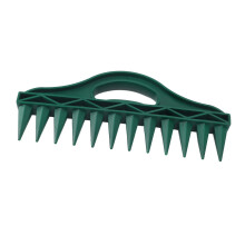 12 Holes Soil Digger Planter Increase Efficiency Garden Sowing Spacer with Adjustable Seeder Dispenser for Planting