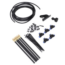 Tropfbewässerungs-Kit US 5m Schlauch 5 Düsen PE+Messing