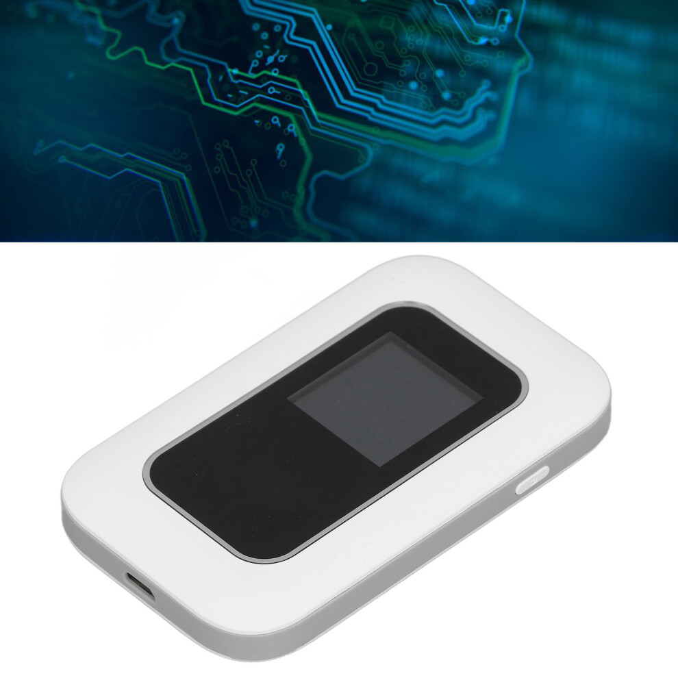 4G Lte Mobile Wifi Hotspot With Sim Card Slot 2100Mah Usb Rechargeable Unlocked 300Mbps Wifi Hotspot Router With Display 3561313895310