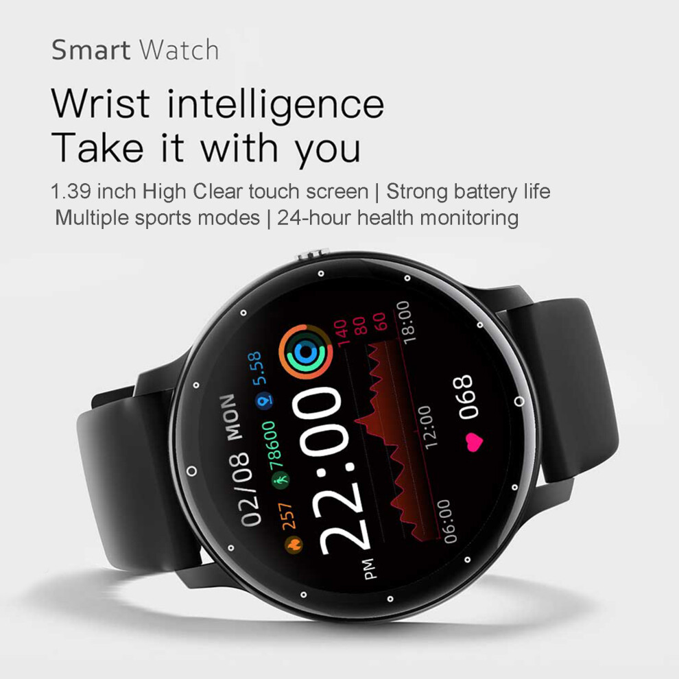 Smart Watch 1.28-Inch High-Clear Tft Screen Health Monitoring Sleep Monitor Watch Ip67 Waterproof Bt5.2 Call 15 Days Long Usage Time Multi- 4671313897050
