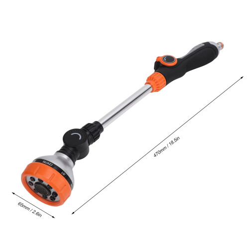 Gartenschlauch-Sprühstab, 8 Sprühmuster, 470 mm, 65-mm-Düse 1