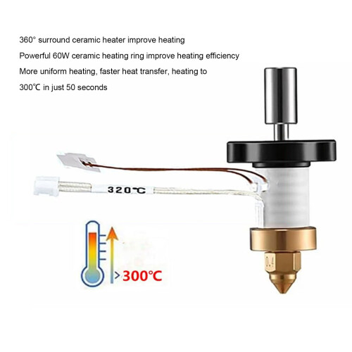 K1/K1 60W Keramik-Heizelement Thermistor-Set, Metall 2