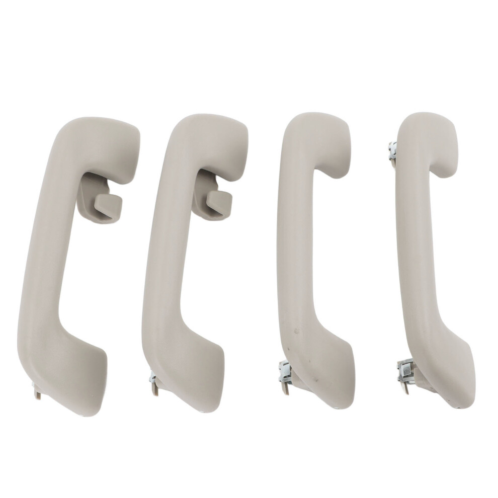 4Pcs Auto Roof Pull Handle High Strength Abs Pull Roof Grab Handle Comfortable Grip Interior Roof Grab Handle For Corolla 2007Â2013 Grey 7891313902555