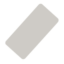 Nähfußpedal-Matte, 2621 cm, weißes Gummi, 1 Stück