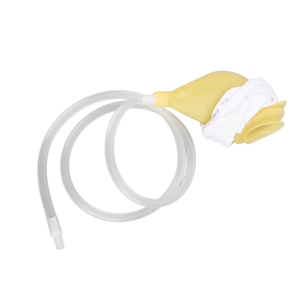 Urinary Collection System Leakproof Reusable 1000ml Capacity Latex Wearable Collection Urinal for Men Use