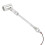 LED 180 USB Schmuck-Spotlight 100 lm 150 mm Silber 15