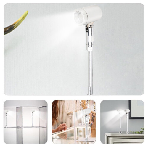 LED 180 USB Schmuck-Spotlight 100 lm 150 mm Silber 2