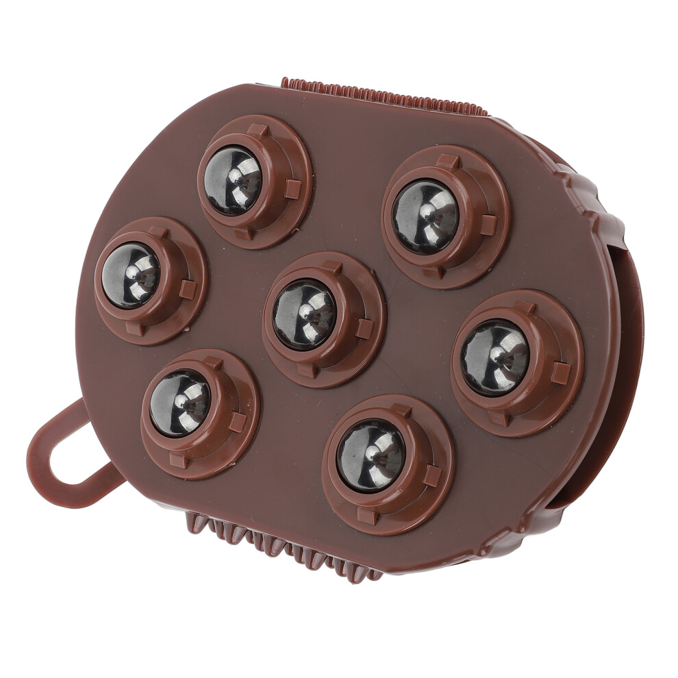 Magnetic Bead Hand Roller Massager Guasha 360 Degree Rotating Multi Functional Manual Glove Massager