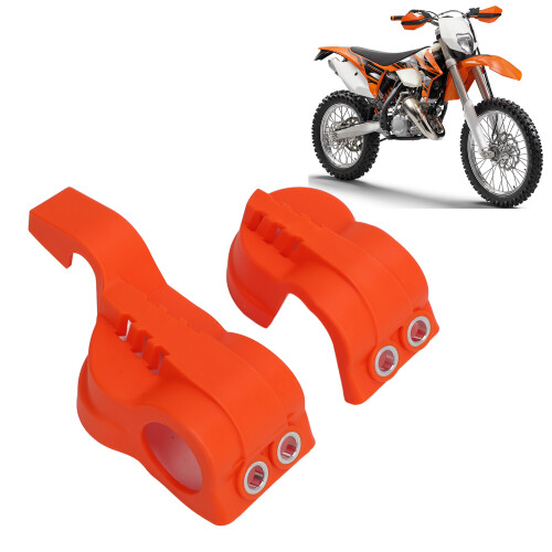 2er Pack orange Frontgabel-Schuhabdeckungen XC/XCF/SX/SXF/6D