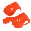 2er Pack orange Frontgabel-Schuhabdeckungen XC/XCF/SX/SXF/6D 8