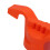2er Pack orange Frontgabel-Schuhabdeckungen XC/XCF/SX/SXF/6D 7