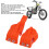 2er Pack orange Frontgabel-Schuhabdeckungen XC/XCF/SX/SXF/6D 6