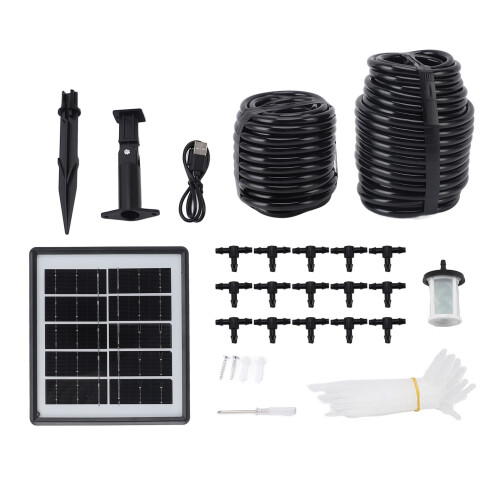 Solar Automatic Drip Irrigation Kit System Smart DIY Solar Automatic Watering System 2