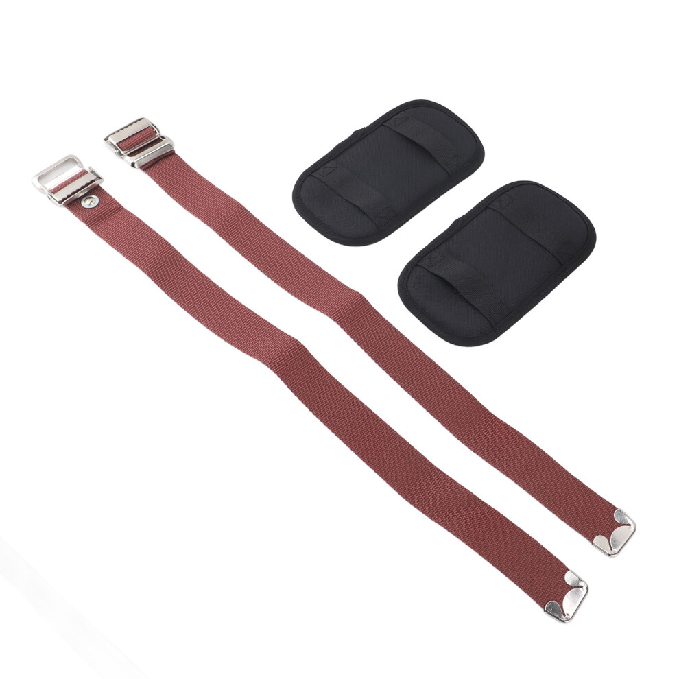 2Pcs Drywall Stilt Protective Comfortable Adjustable Stilt Leg Straps Padded Stilt Pads For Home Decoration Street Performance 5001313915239