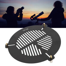 Astronomisches Teleskop Fokussierungsplatte Aluminiumlegierung Fischgrätenmuster für 104–146 mm Modelle