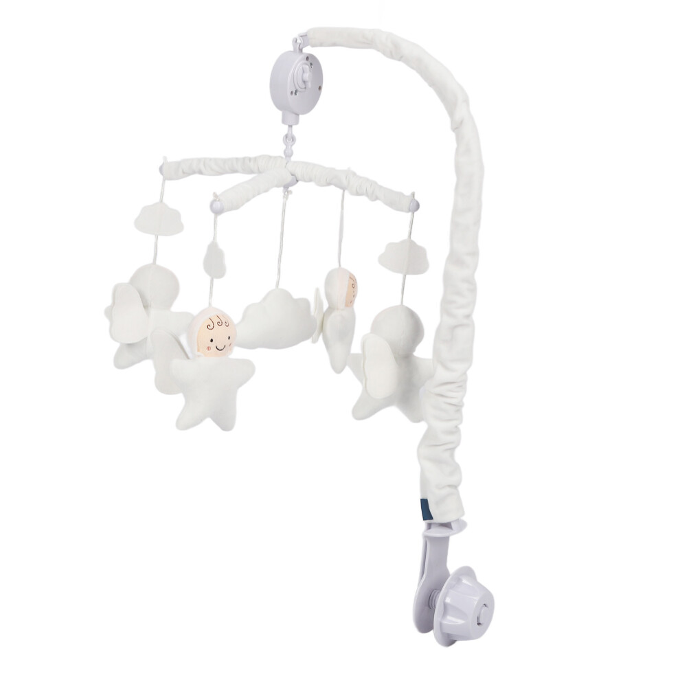 Baby Bed Bell Soft Plush Baby Crib Bell Visual Development Rotatable Hanging Musical Crib Toy for Newborn