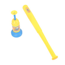 Kids Baseball Toy Set 3 Balls Baseball Bat Improve Coordination Baseball Batting Toy for Outdoor Play