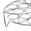 Silberfarbener Eier-Dämpfeinsatz, 260 g, Ø 22 cm, 4,5 cm hoch 6