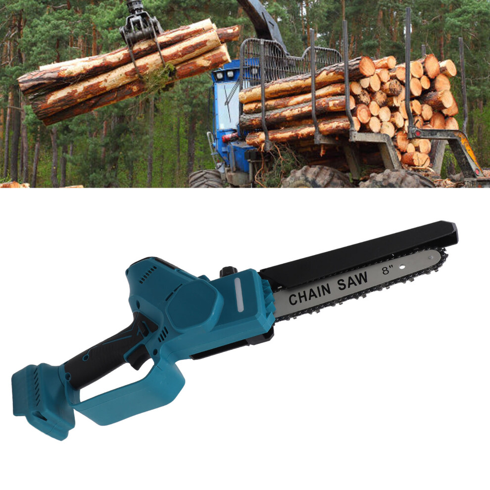 8 Inch Brushless Cordless Chainsaw Mini Handheld Chain Saw with Oiler for Tree Pruning and Wood Cutting 18V