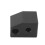 Aluminium-Motorend-Gabelauge Toggle 9x6 cm Silber 6