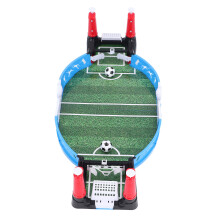 Tabletop Football Interactive Game Improve Hand Eye Coordination Desktop Soccer Toy with 2 Balls for Double Player
