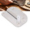 Leder-Stichplatte - Edelstahl DIY 13