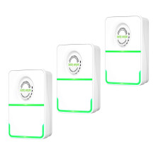 3PCS Energy Saving Device Electricity Box Voltage Stabilizer Surge Protector Smart Power Saver for Household