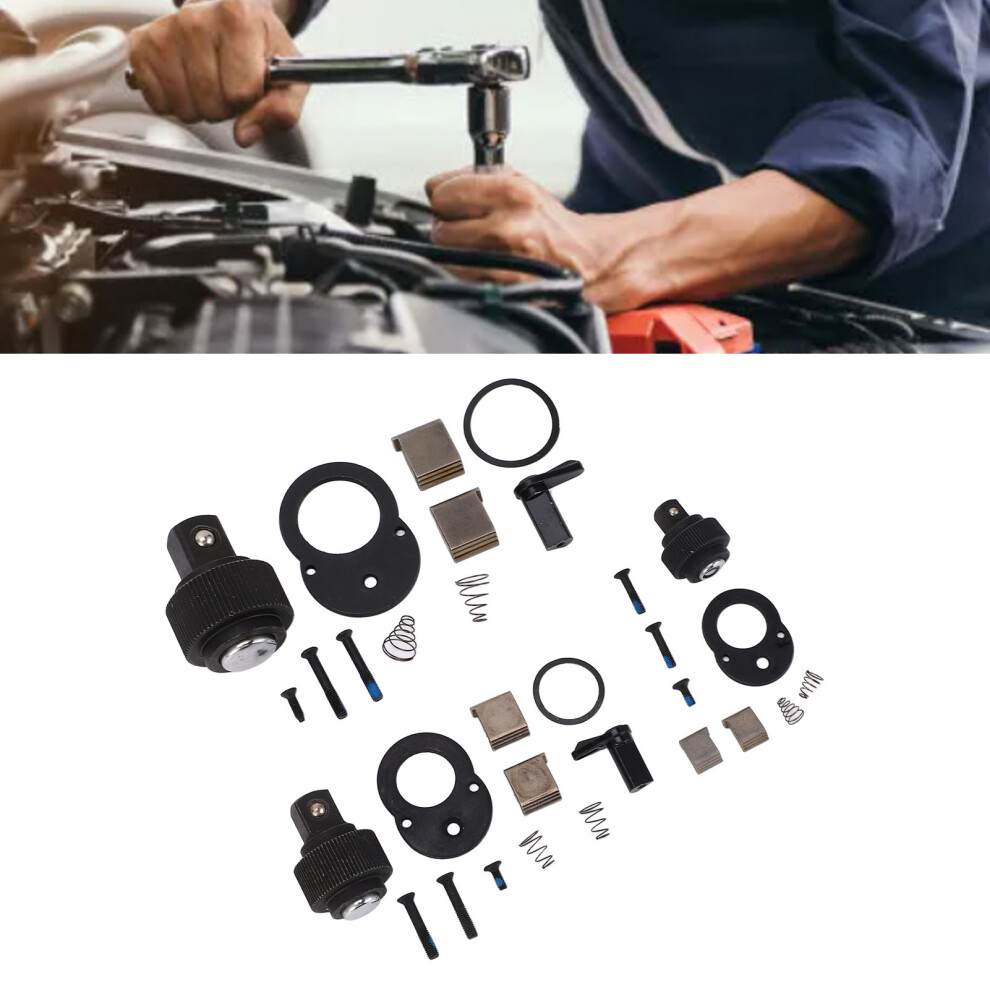 Ratchet Head Repair Kit Cr V Steel 72 Teeth Ratchet Socket Wrench Repair Accessories 7901313930936