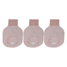 10PCS Colostomy Bags Non Woven Fabric One Piece Ostomy Bag with Opening Anorectal Ileostomy Pouches