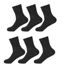 (light grey, One size) 3 Pair Mens Women Cotton Diabetic Socks Seamless No Binding Top Wide Extra Loose Mouth Business Solid Short Ankle Socks Black