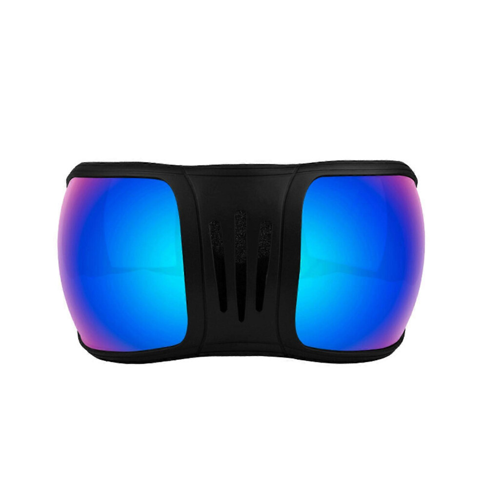 (Brown Silver, One Size) Pet Sunglasses Protections For Equestrians Horse For Northern Area With Adjustable Strap For Outdoor Sports Black Blue 7683012638046