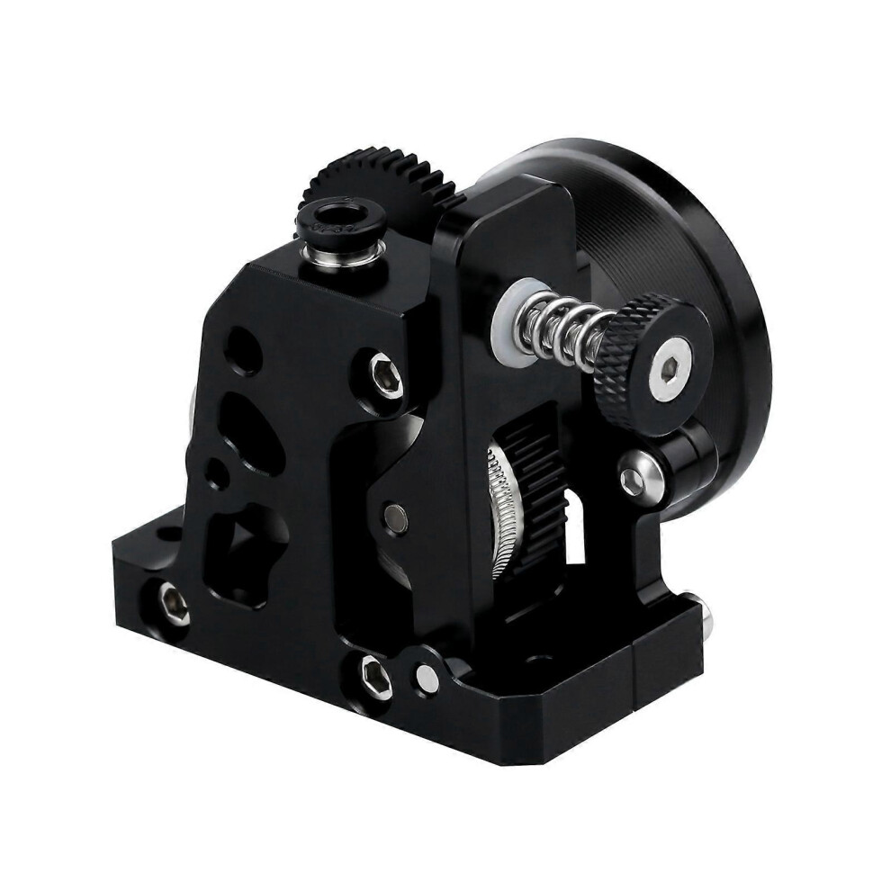 (Black, One Size) All Metal Aluminum Parts Hardened Steel Hgx-Lite-Extruder Motor 3D Printer Accessories Reduction Gear Extruder Black 7683012643637