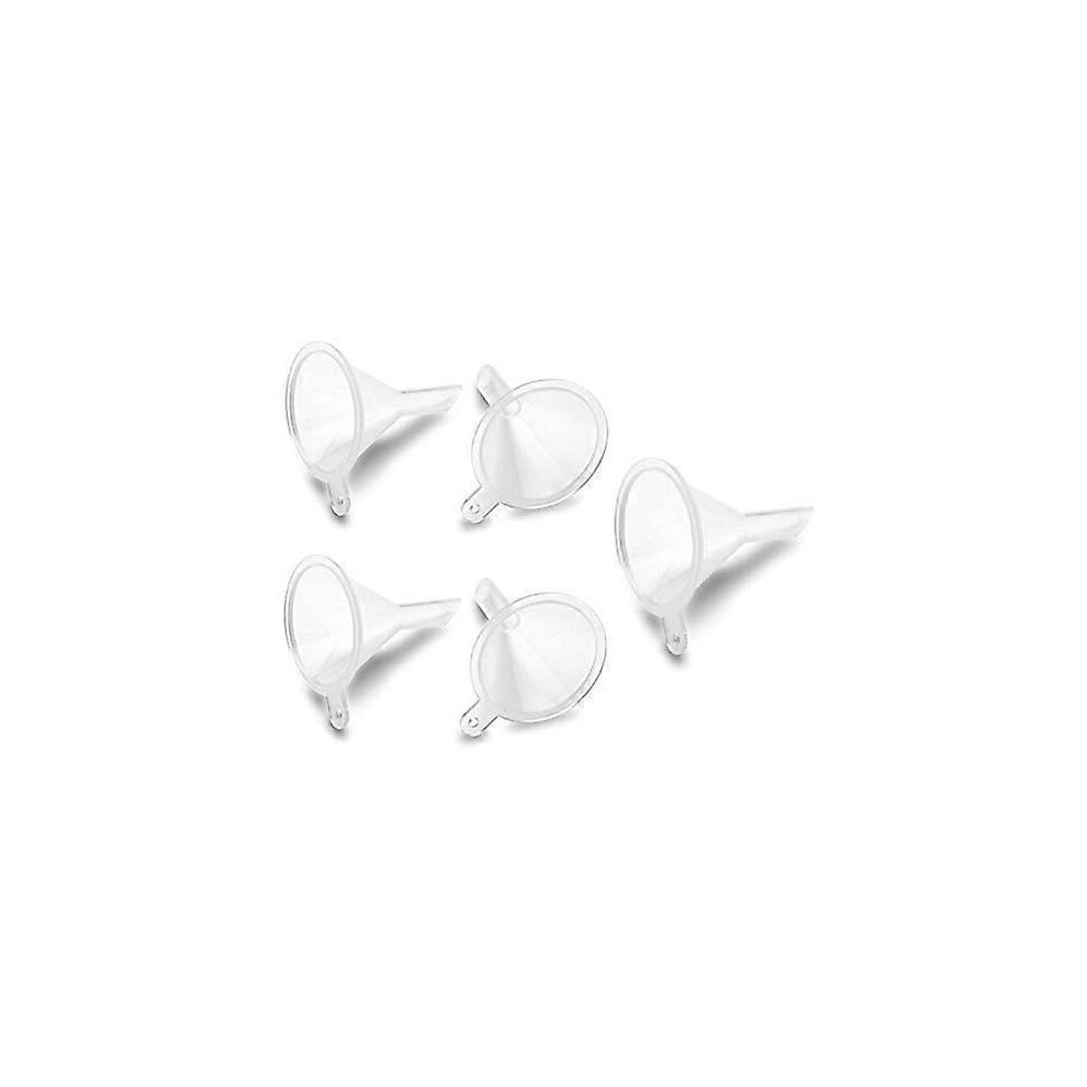 (As show, One size) Mini Funnel 10-pack for Lab Bottles, Sand Art, Perfumes, Spices, Essential Oils and Hobby Activities