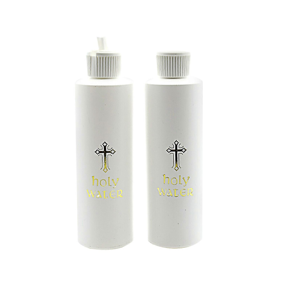 (5Pcs, One Size) 2/5Pcs Holy Water Bottle Christian Catholic Blessed Water Bottle Cross Holds Bottles For Christian Religious Party Decor 7683012639319