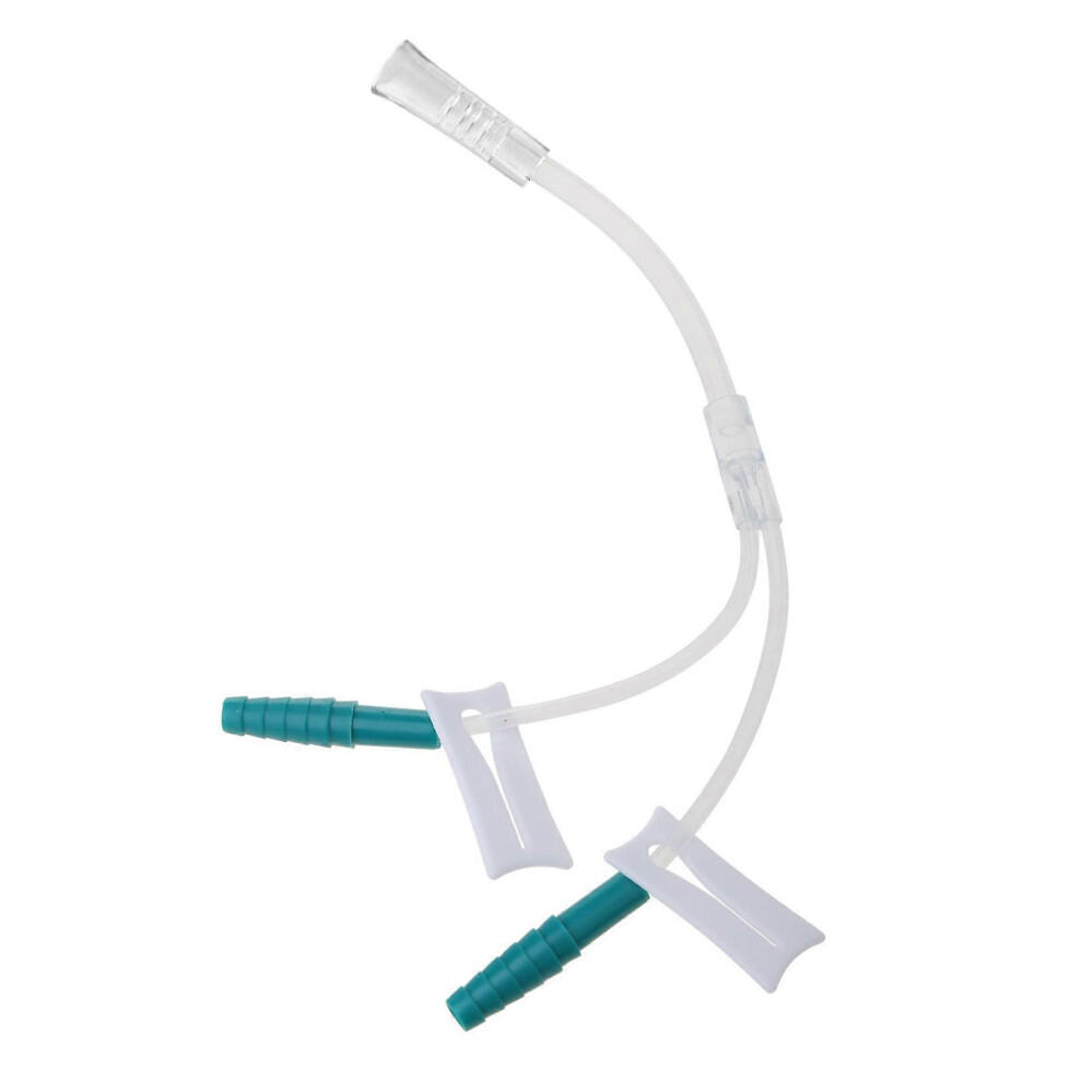 (White, One Size) Disposable Oxygen Generator Three-Way Oxygen Tube Oxygen Tee Connector Ventilator Accessories Hospital Breathing Tools Green 7683012639289