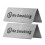Tischschild DS Edelstahl Silber 239,00 g 1