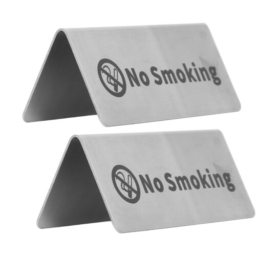 Tischschild DS Edelstahl Silber 239,00 g 2