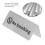 Tischschild DS Edelstahl Silber 239,00 g 6