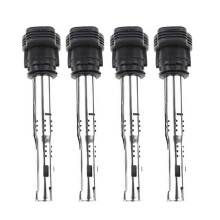 (Black, One size) High Energy Spark Plug Ignition Coils Suitable For B6 06E905115E 07K905715D 07K905715F 1.4TSI MultiFuel Diagnostic Tool Black