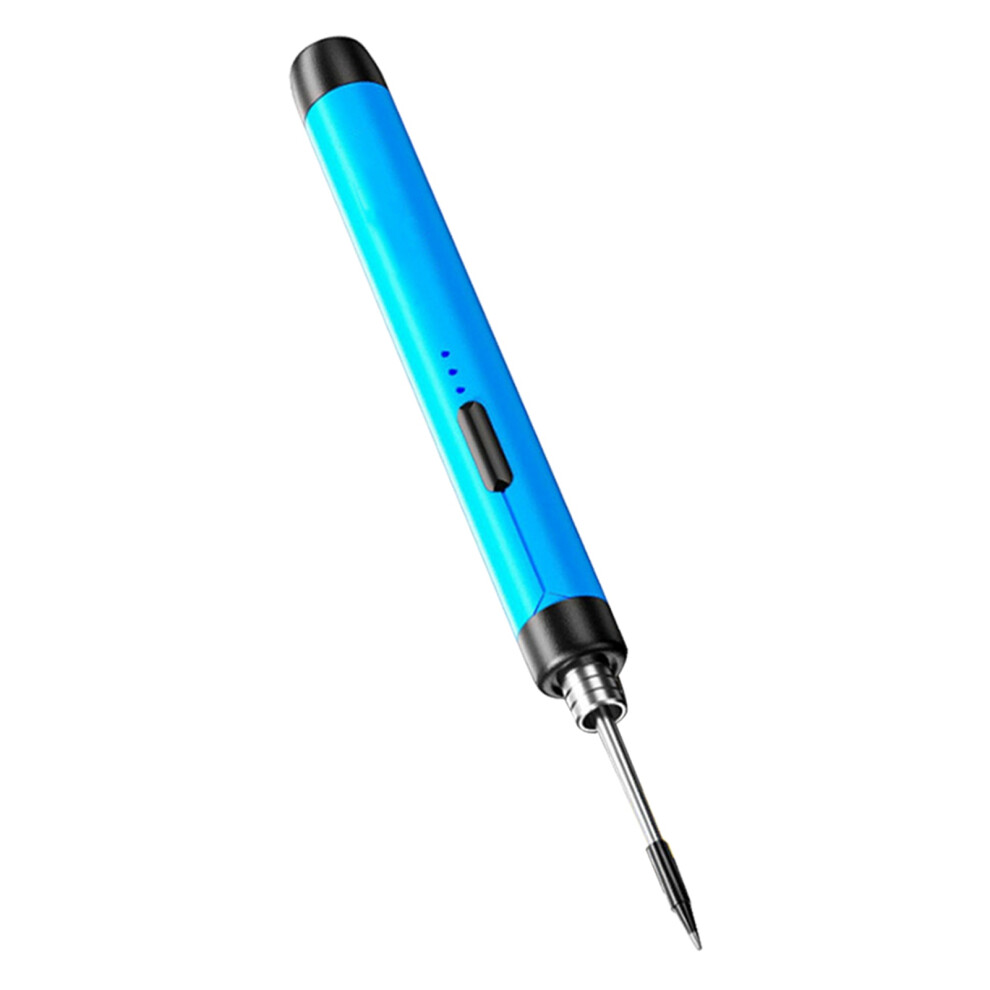 Usb Portable Intelligent Electric Soldering Iron Multifunctional Soldering Welding Pen With 300-450 Temperature Adjustment Function For So 6901313937301
